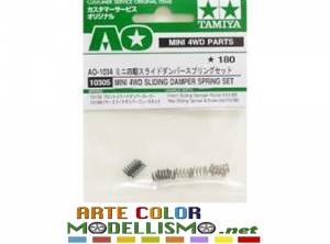 MINI 4WD TAMIYA 10305 SLIDING DAMPER SPRING SET / MOLLE AO1034