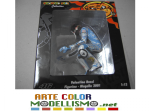 MINICHAMPS PMA ITEM 312 010176 FIGURINE PILOTINO MUGELLO 2001 ROSSI 1/12 SCALE