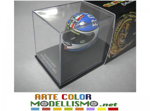 MINICHAMPS PMA ITEM 397 030076 CASCO / HELMET MUGELLO 2003 VALENTINO ROSSI 1/8 SCALE
