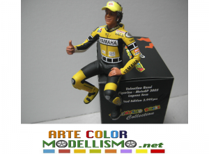 MINICHAMPS PMA ITEM 312 050096 FIGURINE PILOTINO 2005 VALENTINO ROSSI 1/12 SCALE