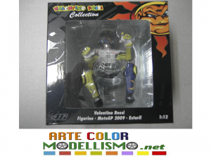 MINICHAMPS PMA ITEM 312 090146 FIGURINE PILOTINO 2009 VALENTINO ROSSI 1/12 SCALE