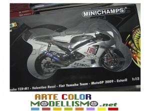 MINICHAMPS PMA ITEM 122 093146 YAMAHA ESTORIL 2009 VALENTINO ROSSI 1/12 SCALE