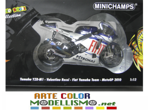 MINICHAMPS PMA ITEM 122 103046 YAMAHA YZR M1 MOTO GP 2010 VALENTINO ROSSI 1/12 SCALE