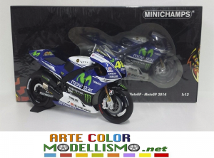 MINICHAMPS PMA ITEM 122 143046 YAMAHA YZR M1 MOTO GP 2014 VALENTINO ROSSI 1/12 SCALE