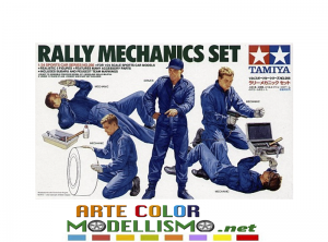 TAMIYA ITEM 24266 RALLY MECHANICS SET TRACK / RALLY 1/24 SCALE KIT