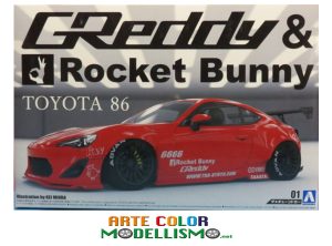 AOSHIMA No 01 ITEM 05093 GREDDY & ROCKET BUNNY ENKEI VER.