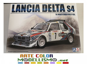 AOSHIMA BEEMAX LANCIA DELTA S4 MONTE CARLO RALLY 1986 ITEM B24020