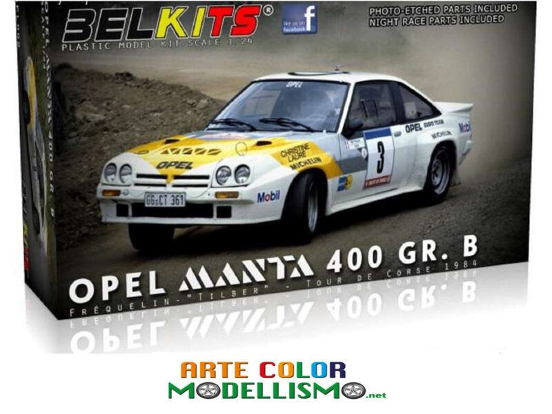 BELKITS BEL 008 OPEL MANTA 400 Gr B TOUR DE CORSE RALLYE 1984 MODEL KIT