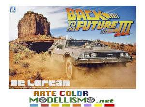 AOSHIMA 1/24 KIT DE LOREAN BACK TO THE FUTURE PART III RITORNO AL FUTURO