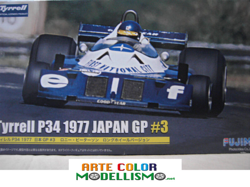 FUJIMI ITEM 09090 GP34 F1 TYRREL P34 1977 JAPAN GP 1/20 GRAND PRIX COLLECTION