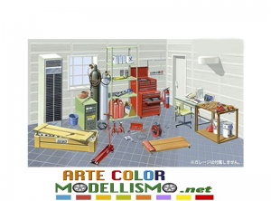 FUJIMI ITEM 11505 TOOLS SET TRACK / RALLY 1/24 SCALE KIT