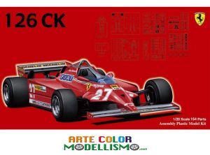 FUJIMI ITEM 09196 GP4 F1 FERRARI 126 CK GP F1 1981 1/20 GRAND PRIX COLLECTION