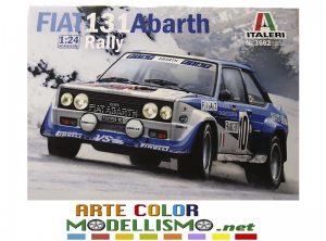 ITALERI ITEM 3662 FIAT 131 ABARTH RALLY 1/24 SCALE SPORTS CAR SERIES