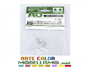 MINI 4WD TAMIYA ITEM 10307 RONDELLE 2mm spezzate SPRING WASHER AO 1036