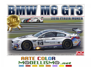 PLATZ HOBBY NUNU MODEL KIT ITEM PN24003 BMW M6 GT3 2016 ITALIA MONZA