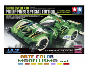 MINI 4WD TAMIYA ITEM 95475 GUN BLASTER XTO LIL’S SPECIAL EDITION TELAIO CHASSIS FM