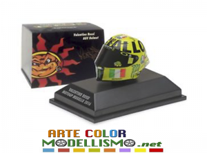 MINICHAMPS PMA ITEM 398 160086 CASCO / HELMET MOTO GP 2016 MUGELLO VALENTINO ROSSI 1/8 SCALE