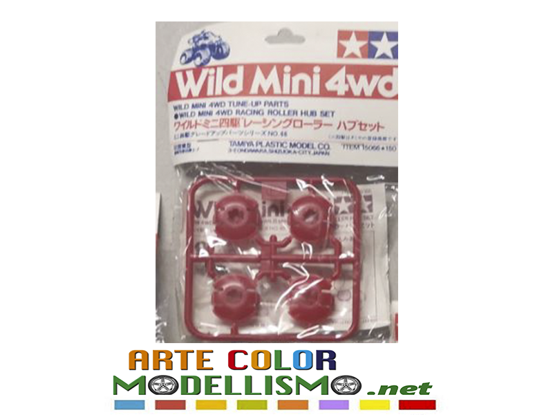 WILD MINI 4WD TAMIYA ITEM 15066 RACING ROLLER HUB SET 1/32 SCALE