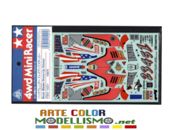 MINI 4WD TAMIYA ITEM 15201 STICKER Adesivi DRESS UP BUCK BLADER