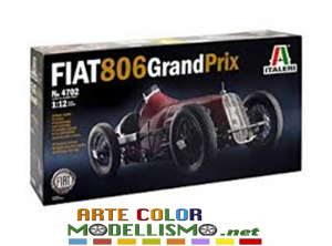 ITALERI 1/12 SCALE MODEL KIT ITEM 4702 FIAT 806 GRAND PRIX