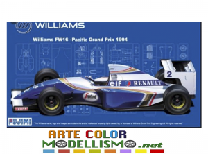 FUJIMI ITEM 09065 GP21 WILLIAMS FW16 PACIFIC GP F1 1994 1/20 GRAND PRIX COLLECTION