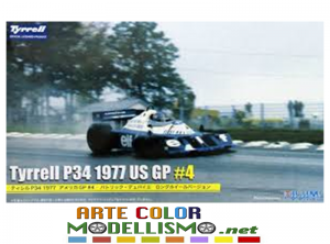 FUJIMI ITEM 09098 GP40 F1 TYRREL P34 1977 USA GP 1/20 GRAND PRIX COLLECTION