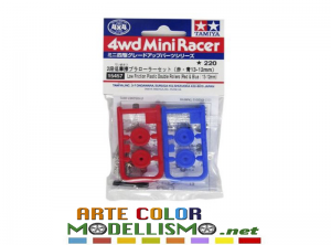 MINI 4WD TAMIYA ITEM 15457 Plastic Double Rollers Low friction 1/32 scale