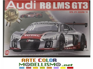 PLATZ HOBBY NUNU MODEL KIT ITEM PN24004 AUDI R8 LMS GT3 24H SPA