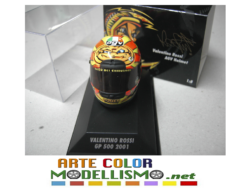 MINICHAMPS PMA ITEM 397 010046 CASCO / HELMET GP 2001 VALENTINO ROSSI 1/8 SCALE