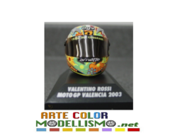 MINICHAMPS PMA ITEM 397 030066 CASCO / HELMET VALENCIA 2003 VALENTINO ROSSI 1/8 SCALE