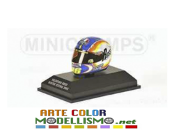 MINICHAMPS PMA ITEM 397 050099 CASCO / HELMET WINTER TEST 2005 VALENTINO ROSSI 1/8 SCALE