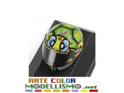 MINICHAMPS PMA ITEM 398 130096 CASCO / HELMET MUGELLO 2013 VALENTINO ROSSI 1/8 SCALE