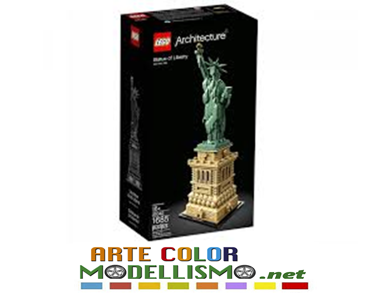 LEGO ARCHITECTURE ITEM 21042 STATUA DELLA LIBERTA' – ArteColorModellismo