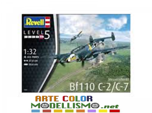 REVELL AEREI 1:32 SCALE ITEM 4961 Messerschmitt Bf110 C-7