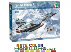 ITALERI AEREI 1:48 SCALE ITEM 2790 BYE-BYE MIRAGE F 1