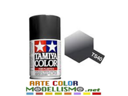 TAMIYA SPRAY per MODELLISMO ITEM TS 40 Metallic Black 100 ML