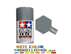 TAMIYA SPRAY per MODELLISMO ITEM TS 42 Light Gun Metal 100 ML