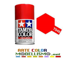 TAMIYA SPRAY per MODELLISMO ITEM TS 49 Bright Red 100 ML