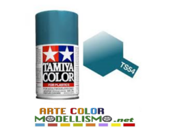 TAMIYA SPRAY per MODELLISMO ITEM TS 54 Light Metallic Blue  100 ML