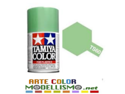 TAMIYA SPRAY per MODELLISMO ITEM TS 60 Pearl green  100 ML