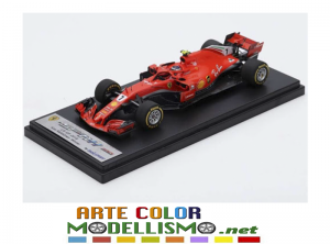 LOOKSMART MODELS LSF 1018 FERRARI SF71 USA GP 2018 WINNER RAIKKONEN F1 1/43 SCALE