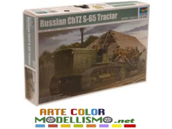 TRUMPETER TANK ITEM 05538 RUSSIAN Chelyabinsk ChTZ S-65 Trattore cingolato 1/35 MODEL SCALE