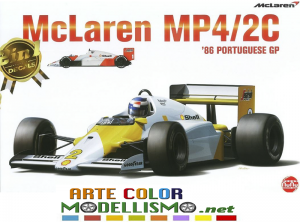 NUNU PLATZ ITEM 20001 MCLAREN MP4/2 C PORTUGUESE GP 1986 KIT 1/20