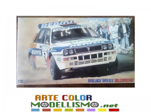 HASEGAWA ITEM 20433 Repsol LANCIA SUPER DELTA 1993 ACROPOLIS RALLY 1/24 SCALE KIT
