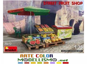 MINIART ITEM 35612 Streer Fruit Shop MILITARY 1/35 SCALE