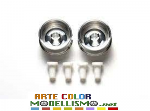 MINI 4WD TAMIYA ITEM 95578 CERCHI Alluminio HG LOW PROFILE TIRES
