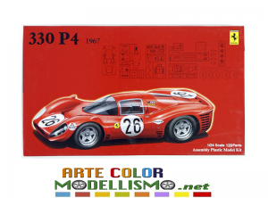 FUJIMI ITEM 12575 RS 48 FERRARI 330 P4 1/24 SCALE PLASTIC MODEL KIT