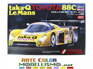HASEGAWA ITEM 20416 TOYOTA 88C TAKA-Q LE MANS 1/24 SCALE KIT