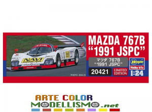 HASEGAWA ITEM 20421 MAZDA 767B 1991 JSPC 1/24 SCALE KIT