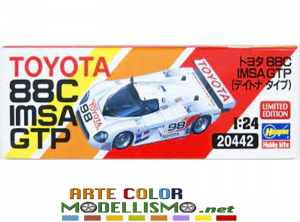 HASEGAWA ITEM 20442 TOYOTA 88C IMSA GTP 1/24 SCALE KIT